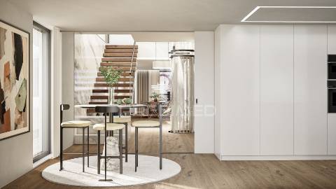 Apartamento t3 duplex no centro de aveiro
