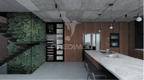 Moradia com vista mar em construção