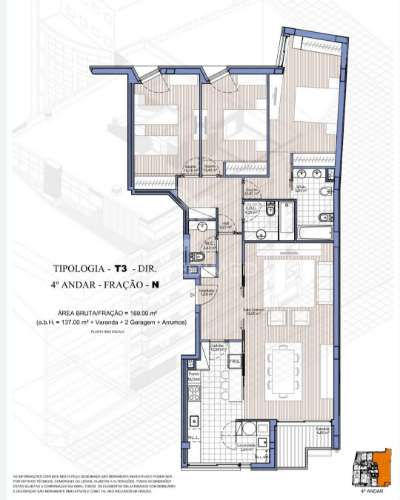 T3 centro da maia