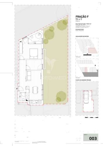 Ti +1  novo com lugradouro de 80 m2