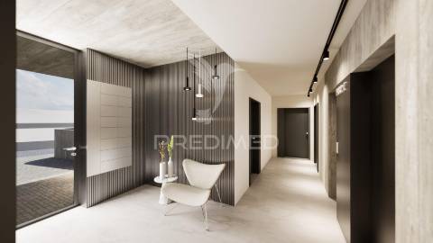 T1 novo c/  45 m2 de terraço