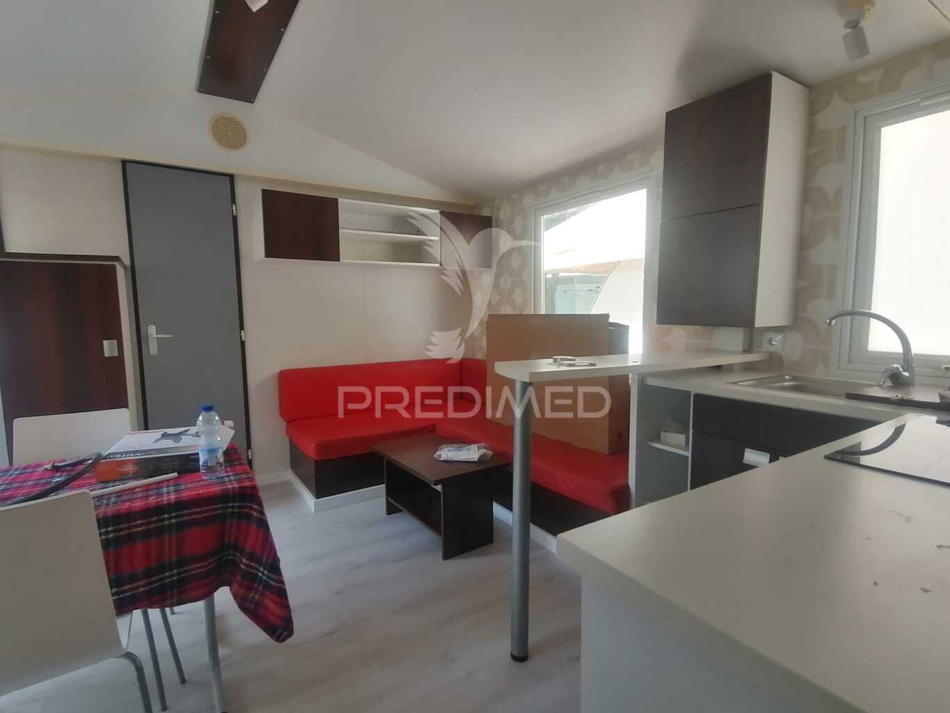 Mobil home t3 remodelada e equipada ,em parque no pinhal novo,