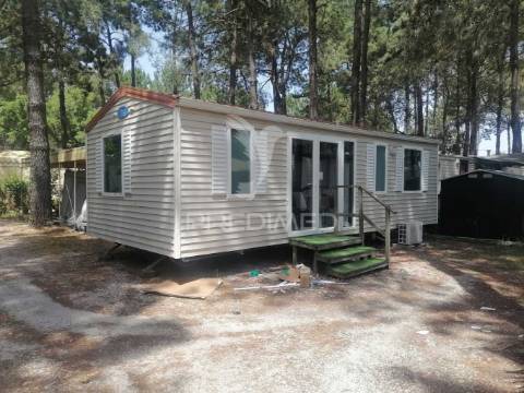 Mobil home t3 remodelada e equipada ,em parque no pinhal novo,