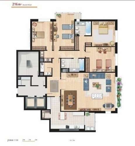Apartamento t4 de sonho, no restelo. vista rio!