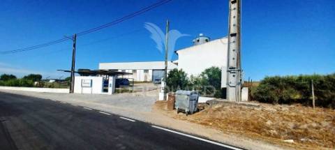 Armazém industrial e lote de terreno urbano