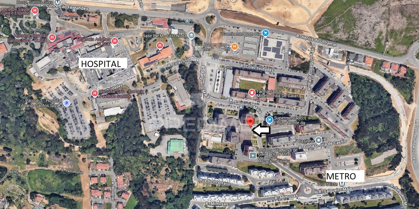 Lugar de  garagem ao metro em vila nova de gaia