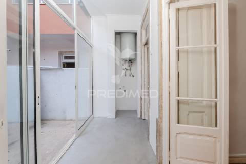 T1+1 com terraço no  bairro de são miguel