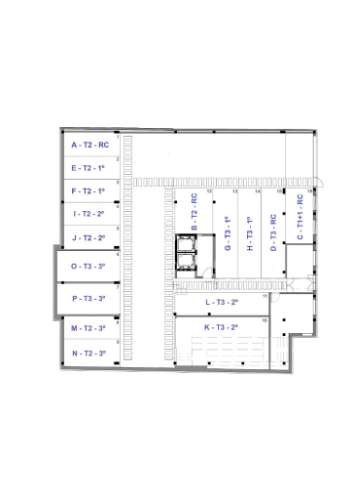 Apartamento de tipologia t3, novo,  2 frentes, com terraço,varandas e uma box