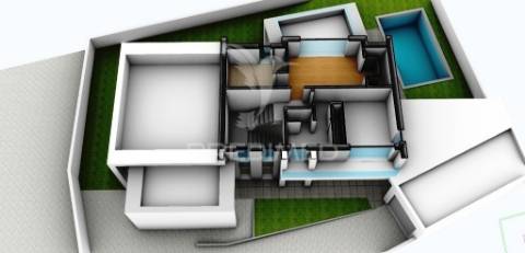Moradia isolada t5 c/piscina e garagem, brejoeira - azeitão