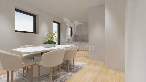 Apartamento t3 com terraço/jardim