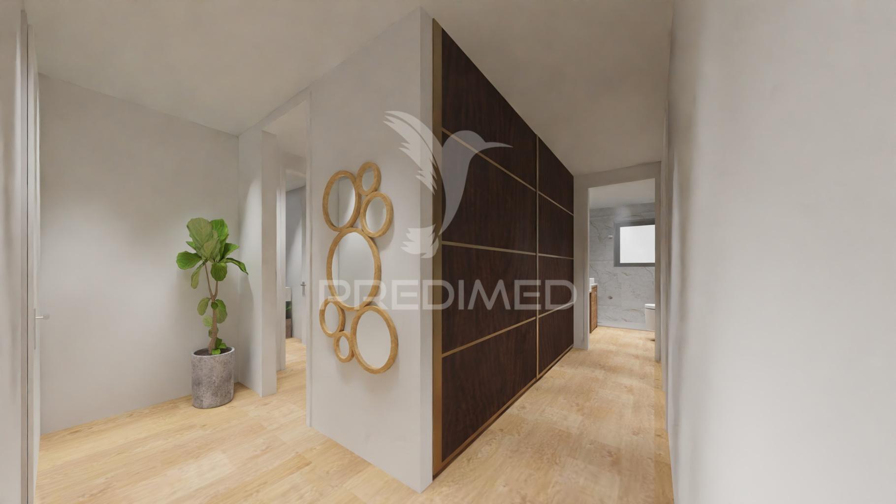 Apartamento t3 com terraço/jardim
