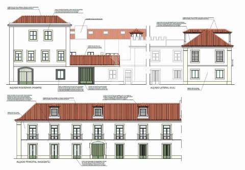 Apartamento t0+2 em edifício pombalino, centro, frente rio