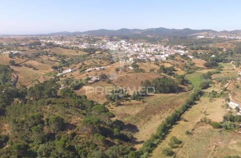 Monte típico alentejano no cercal do alentejo