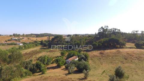 Monte típico alentejano no cercal do alentejo