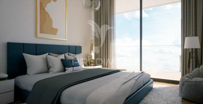 Apartamento t1 luxo com varanda e com acesso à piscina comum do prédio
