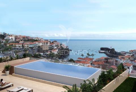 Apartamento t1 luxo com varanda e com acesso à piscina comum do prédio
