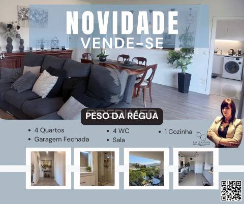 Apartamento t4 semi-novo , perto da rotunda do marquês no peso da régua