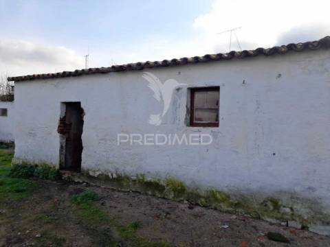 Casinha típica alentejana t3 com quintal para recuperar - pias