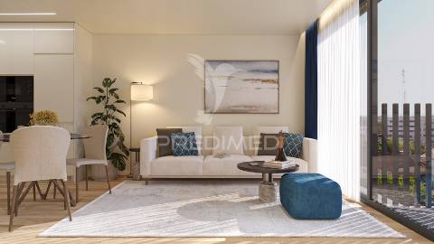 Apartamento de tipologia t2, novo,  com lugar de garagem