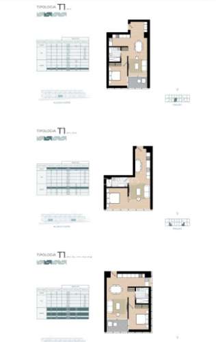 T2 com terraço (luxo)