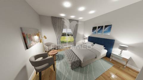 Moradia geminada t3 com piscina - fernão ferro