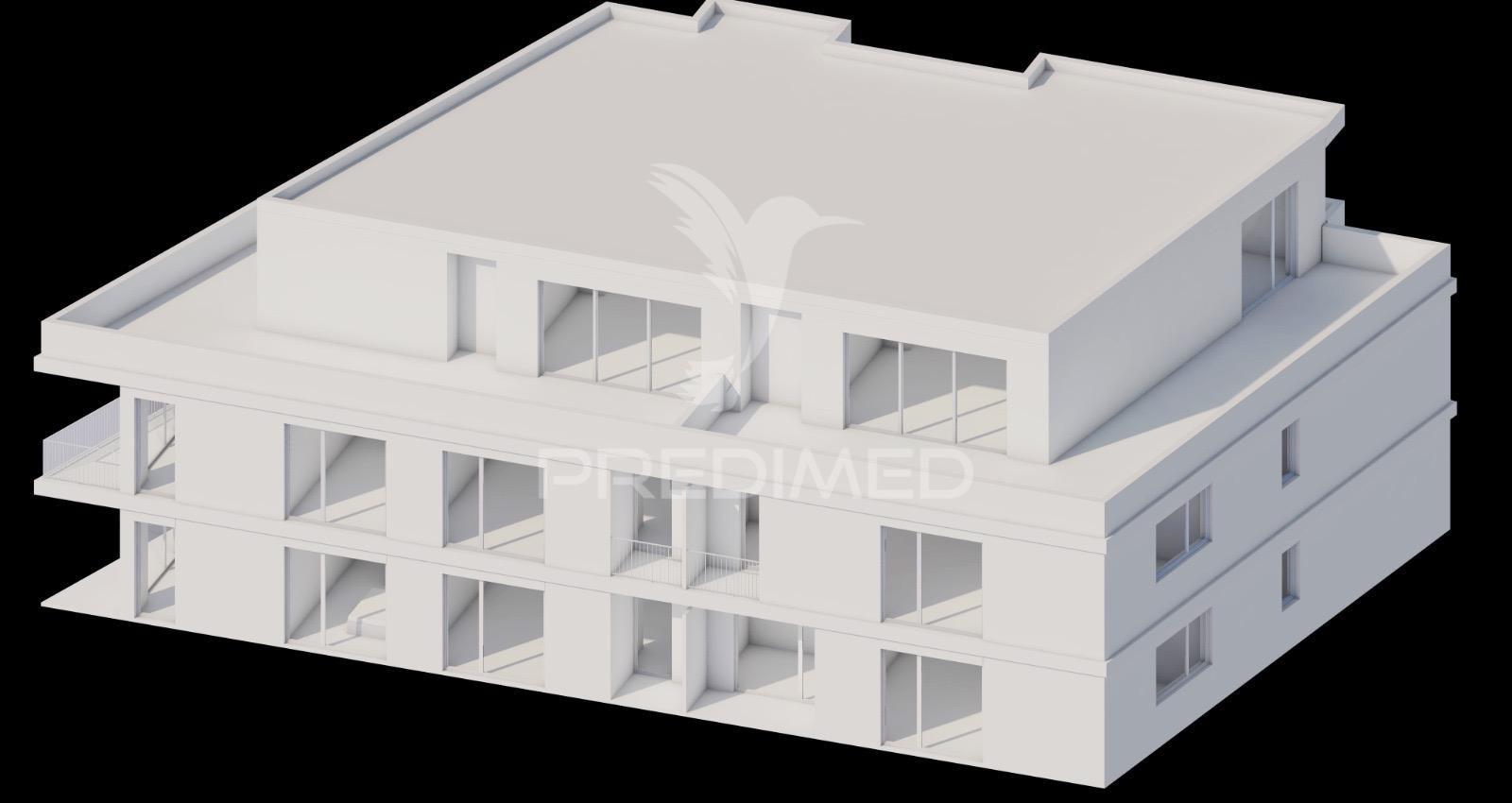 Vende-se terreno com projecto para 11 frações em santa maria da feira