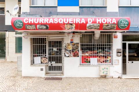 Restaurante trespasse -pct. almeida garret 7- equipado  10.000 € - miratejo - corroios