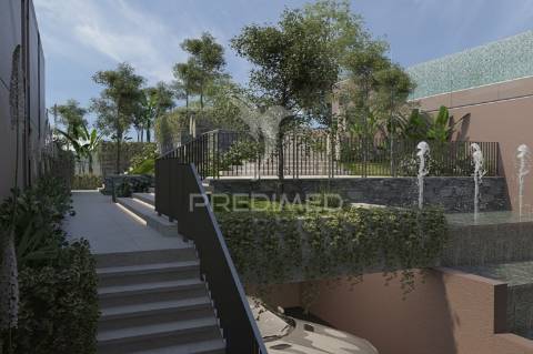 Apartamento t1 com piscina privada