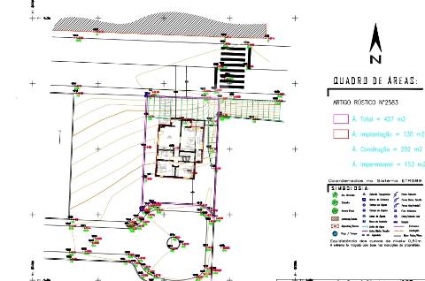 Lote de terreno para construção com projecto