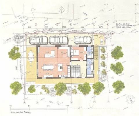 Terreno rústico, com capacidade construtiva - caniço - madeira