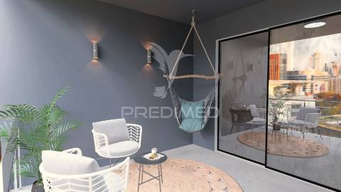 Apartamento t2 + 1 em construção no bonfim
