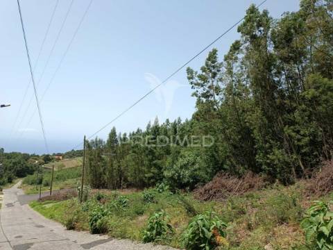 Terreno para construção vista mar em santa cruz - madeira