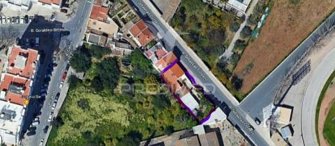 Terreno urbano c/ ruina, viabilidade construção 440m2, loulé