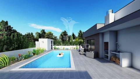 Moradia isolada t5, c/piscina e garagem, galeotas - azeitão