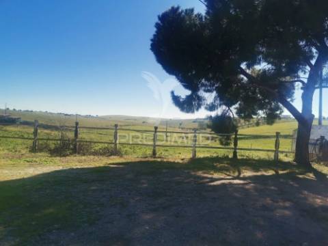 Monte com praça de touros/picadeiro