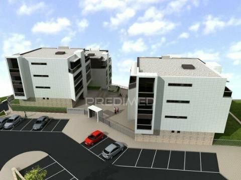 Apartamento t2 em construção com 2 frentes - vila real
