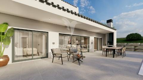 Moradias deluxe t3 com piscina e garagem - patã de cima