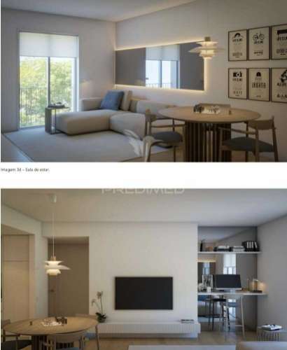 Apartamento novo t1 em azurém - guimarães