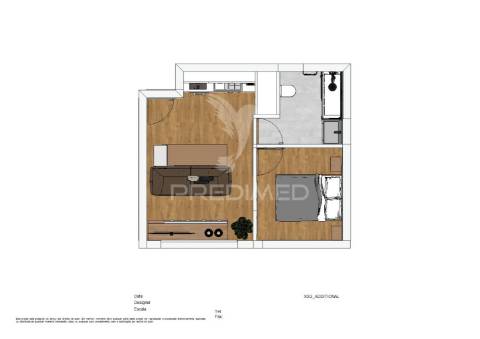 Apartamento t0+1 - praia do cabedelo