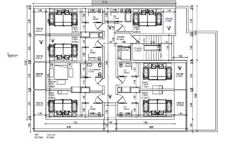 Hotel 2 estrelas em fase de estrutra