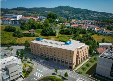 Apartamento novo t1 em azurém - guimarães