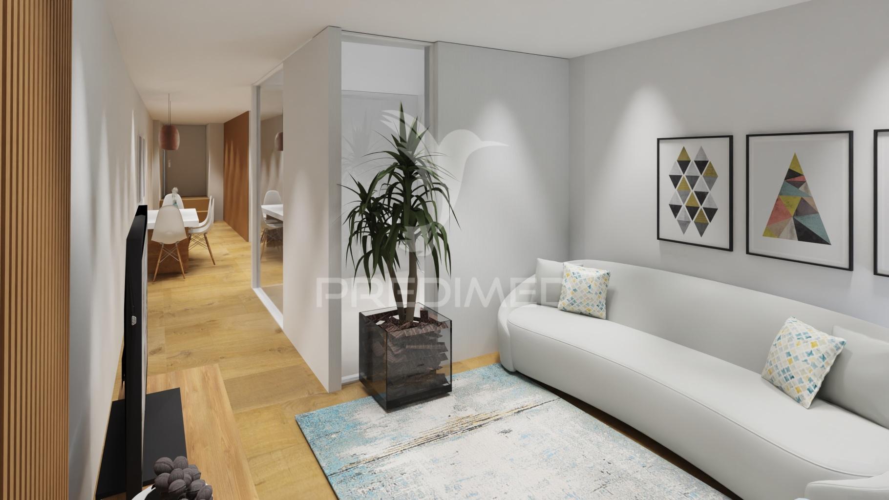 Apartamento t1 no coração de viana