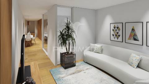 Apartamento t1 no coração de viana