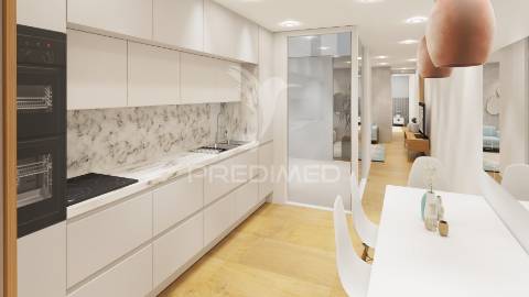 Apartamento t1 no coração de viana