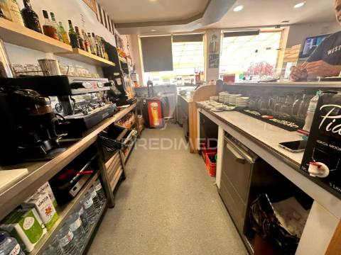 Trespasse de café.