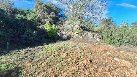 Terreno rustico em loulé com acesso directo da estrada