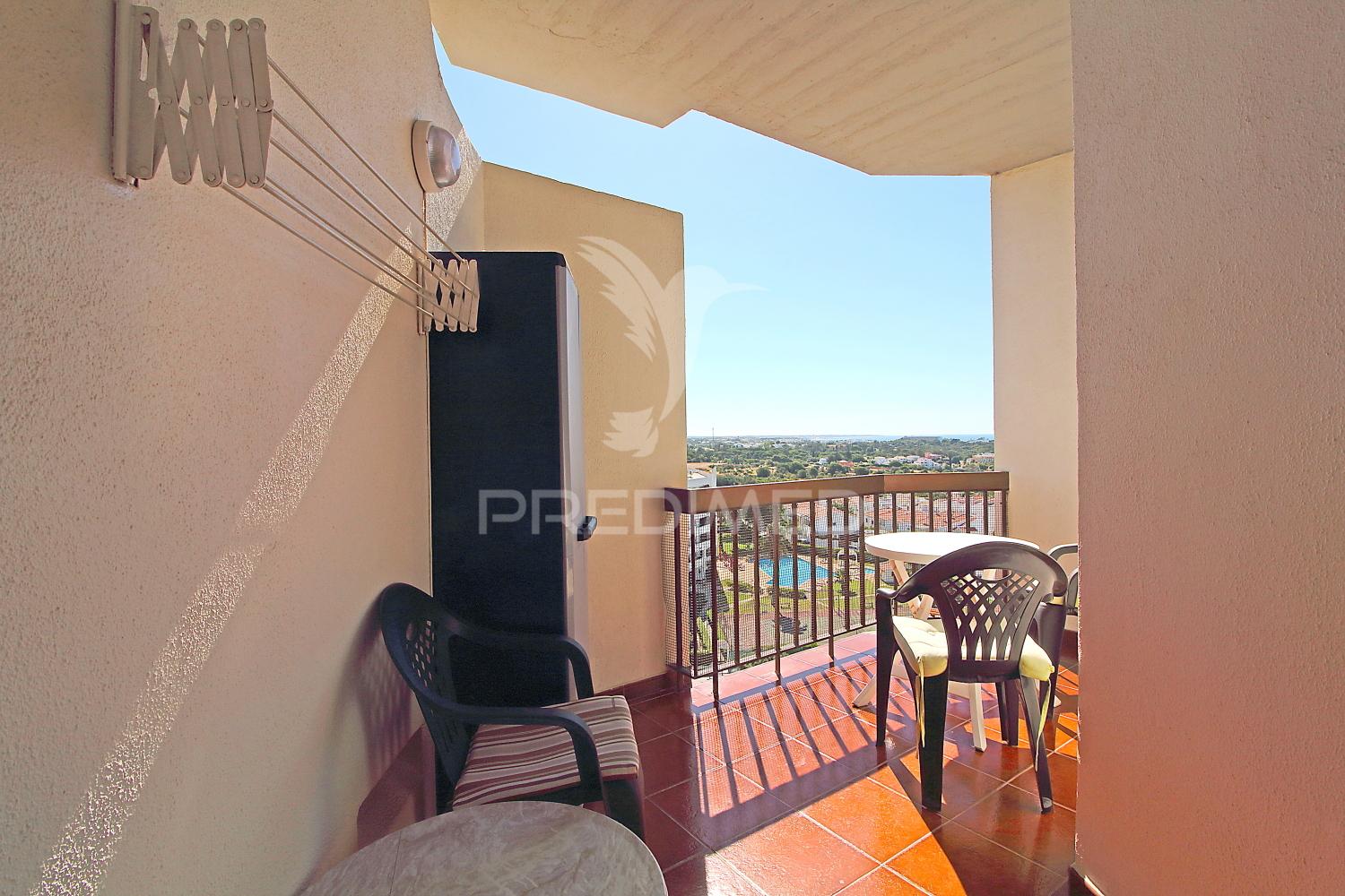 T1 com vista-mar no vila magna – 5.º piso com varanda solarenga