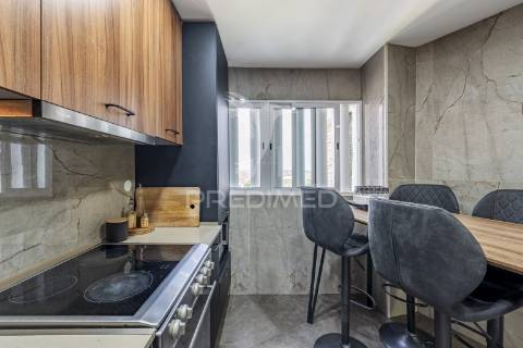 T3 renovado no afonsoeiro  – suite, escritório e vista única