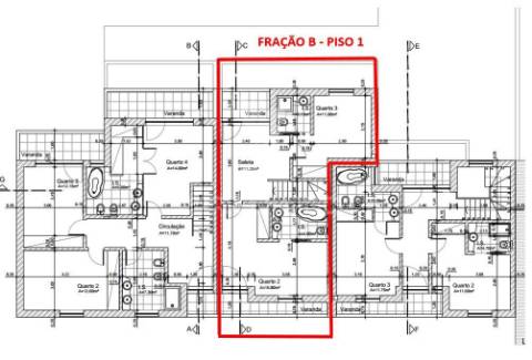 Terreno com projeto para a construção de 3 moradias em castro verde