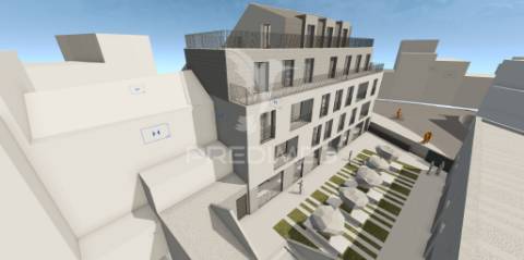 Apartamento em construção tipologia t2 em condomínio fechado